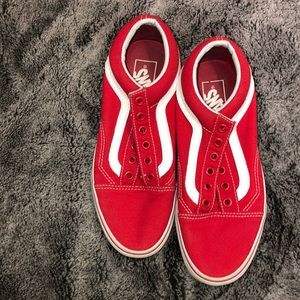 Red Vans